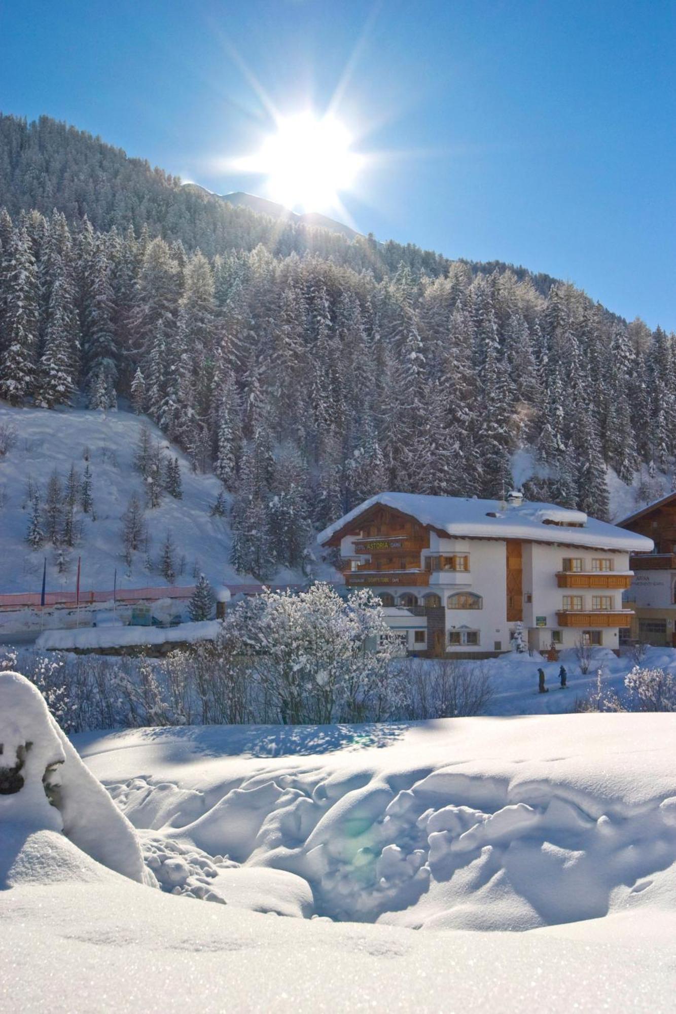 Hotel Astoria Samnaun Dış mekan fotoğraf